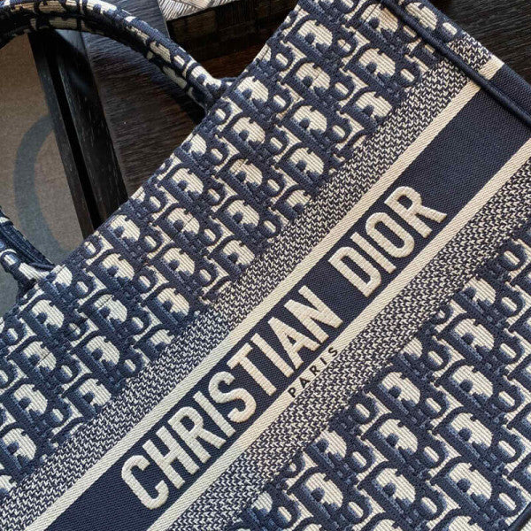 AlohaPlaza™ CD Book Tote Medium Canvas Blue