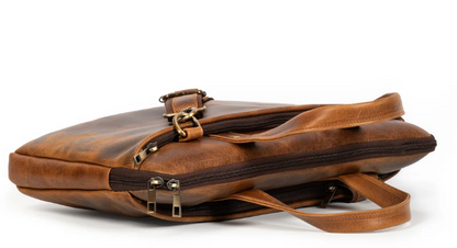 AlohaPlaza™ Harbor Laptop Briefcase - Tan