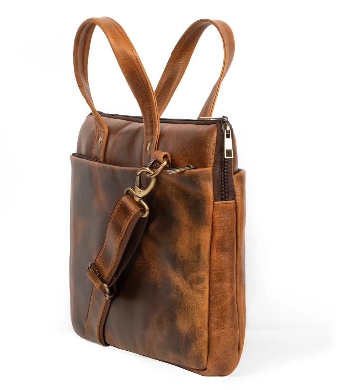 AlohaPlaza™ Harbor Laptop Briefcase - Tan