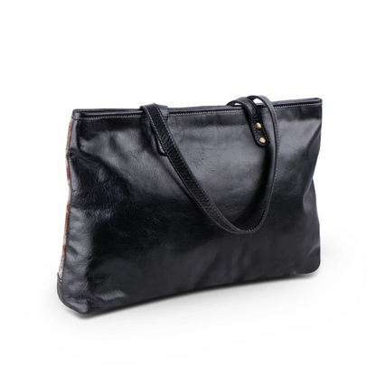 AlohaPlaza™ Blake Cowhide Tote Bag