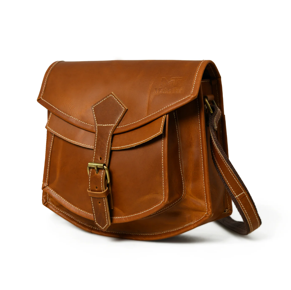 AlohaPlaza™ Buffalo Leather CrossBody Bag