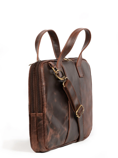 AlohaPlaza™ Harbor Laptop Briefcase - Brown