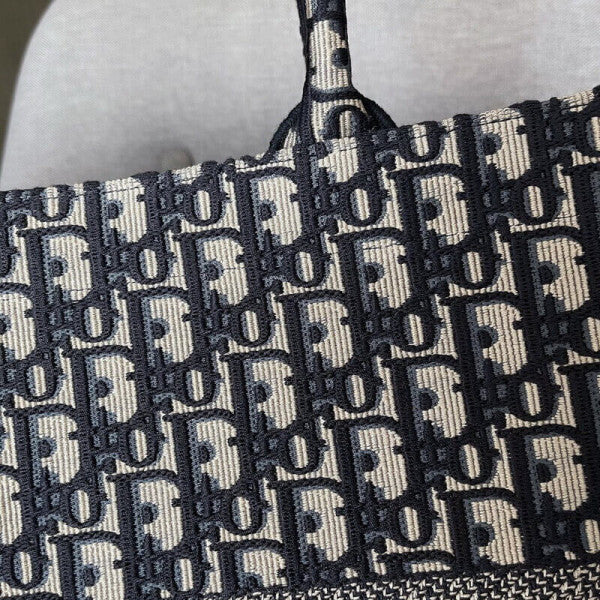 AlohaPlaza™ CD Book Tote Large Canvas Blue