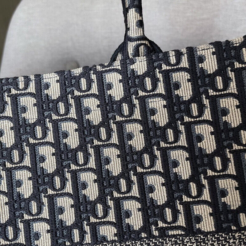 AlohaPlaza™ CD Book Tote Large Canvas Blue