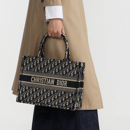 AlohaPlaza™ CD Book Tote Medium Canvas Blue