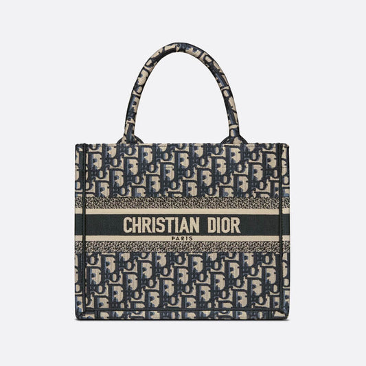 AlohaPlaza™ CD Book Tote Small Canvas Blue