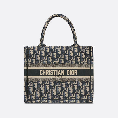 AlohaPlaza™ CD Book Tote Small Canvas Blue