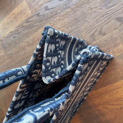 AlohaPlaza™ CD Book Tote Small Canvas Blue