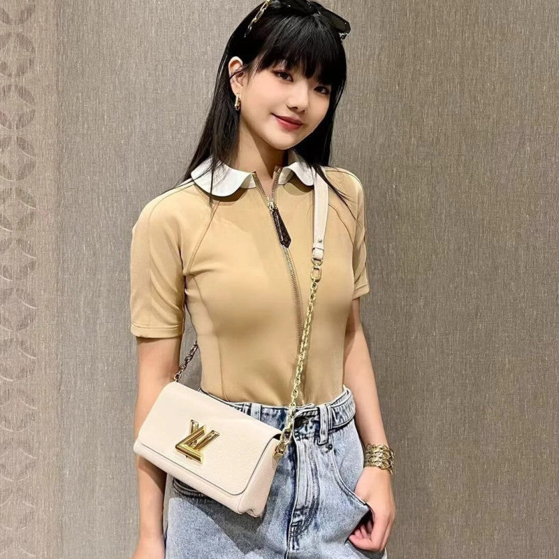 AlohaPlaza™ Epi Leather Twist West M24550 Quartz White