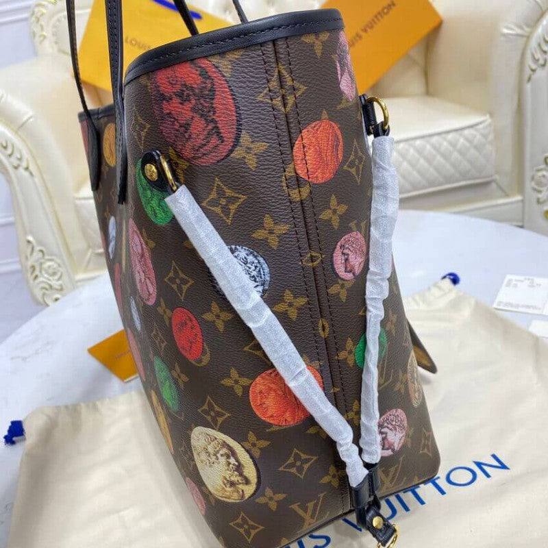 AlohaPlaza™ Monogram Cameo Printed Neverfull MM M45923