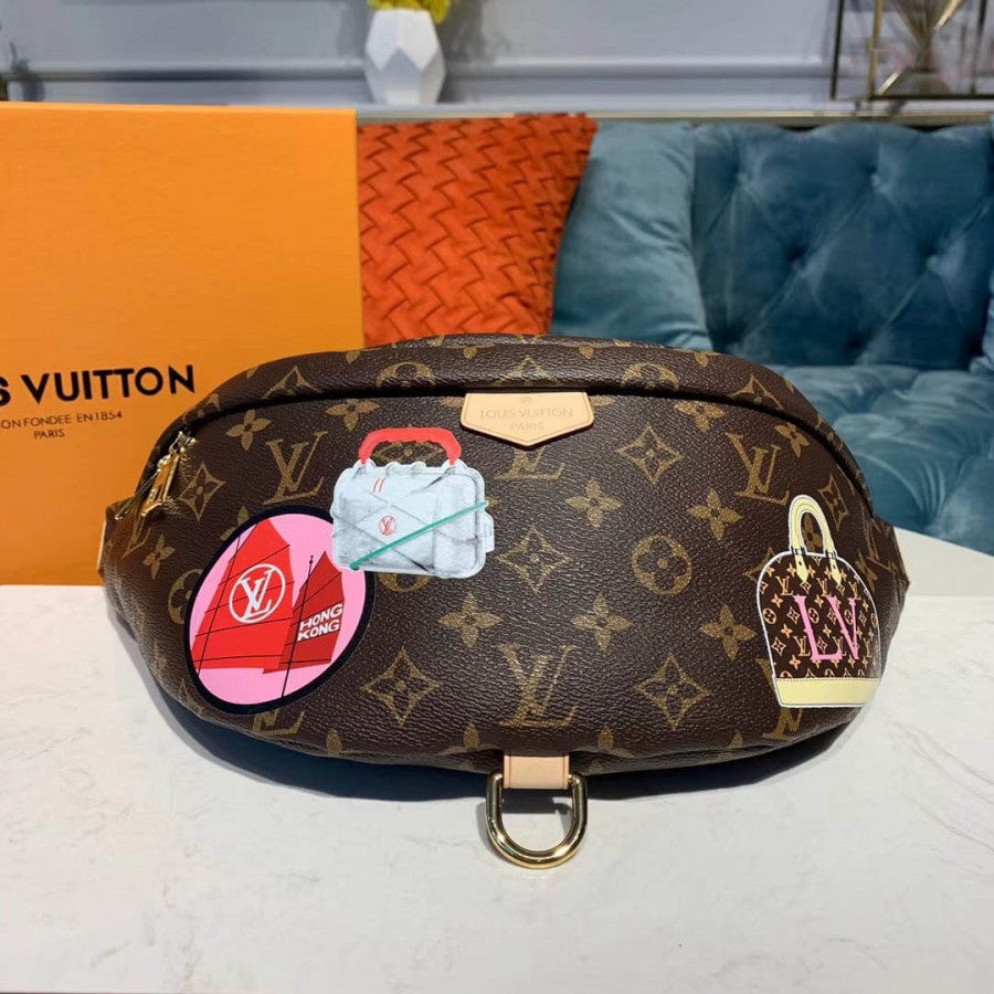 AlohaPlaza™ Monogram Canvas Bumbag M43644 My LV World Tour