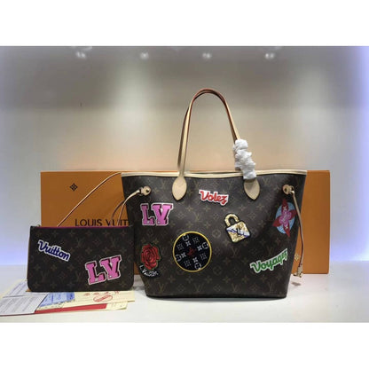 AlohaPlaza™ Monogram Canvas Neverfull MM M43988