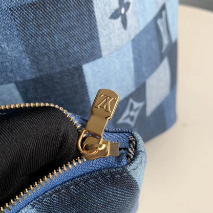 AlohaPlaza™ Monogram Denim Canvas Neverfull MM M44981