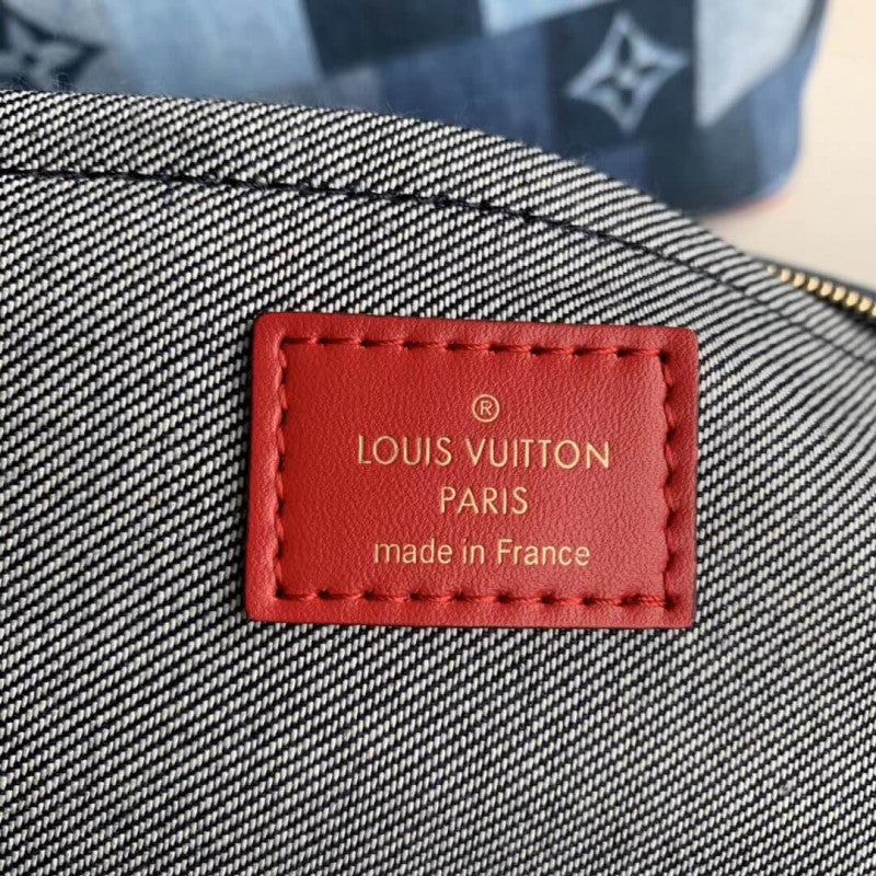 AlohaPlaza™ Monogram Denim Canvas Neverfull MM M44981