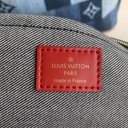 AlohaPlaza™ Monogram Denim Canvas Neverfull MM M44981