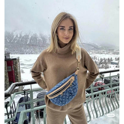 AlohaPlaza™ Monogram Denim High Rise Bumbag M46837