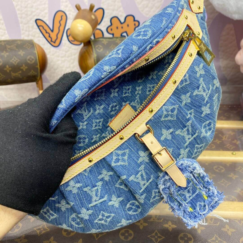 AlohaPlaza™ Monogram Denim High Rise Bumbag M46837