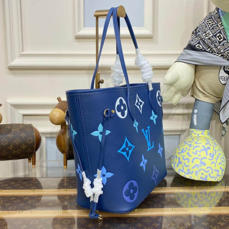 AlohaPlaza™ Monogram Empreinte Neverfull MM M46514 Blue