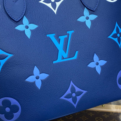AlohaPlaza™ Monogram Empreinte Neverfull MM M46514 Blue