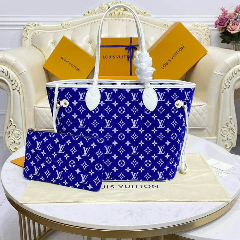 AlohaPlaza™ Monogram Jacquard Velvet Neverfull MM M46220