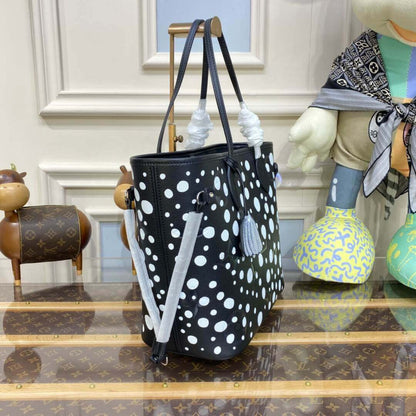 AlohaPlaza™ Neverfull MM M46390 Black/White